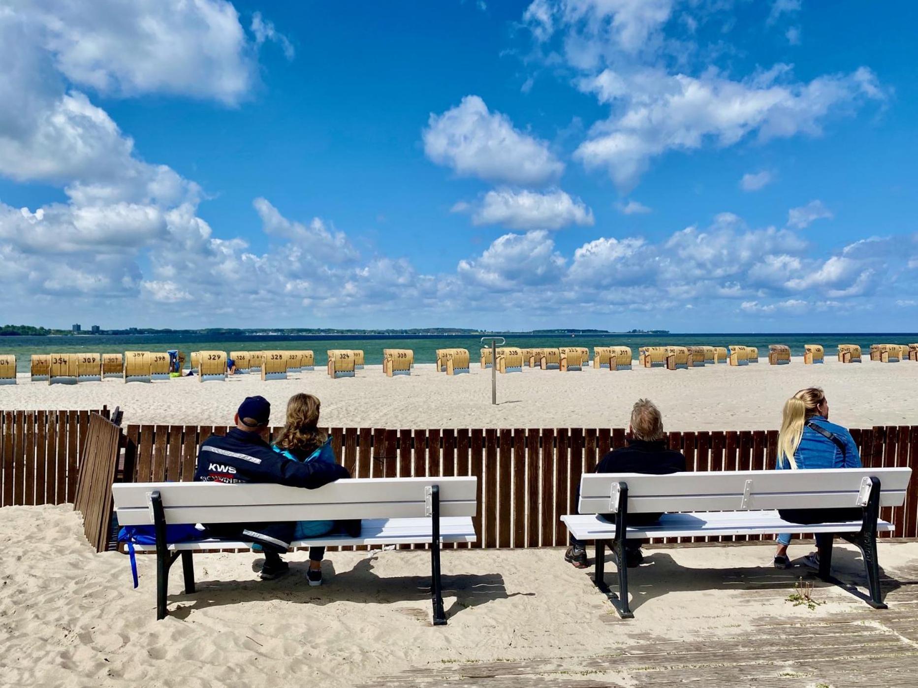 Haus Panorama Laboe Wohnung 5 Buitenkant foto